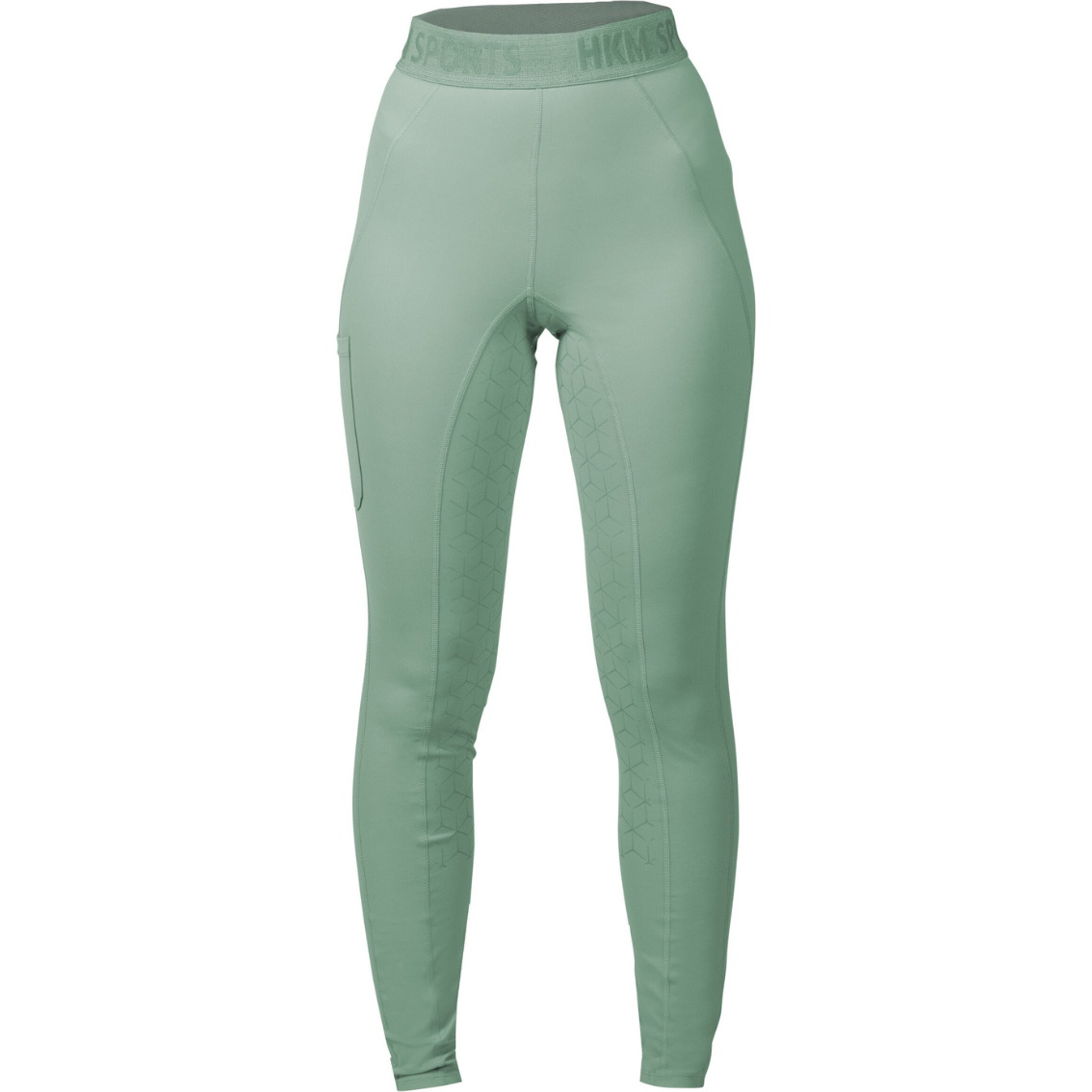2026 HKM Damen Reitleggings Tabea Silicone Full Seat 14978 - Sage
